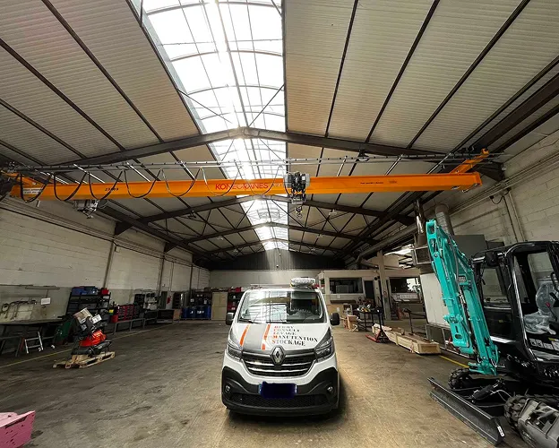 installation de ponts de levage